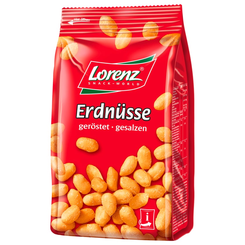 Lorenz Erdnüsse geröstet und gesalzen 200g